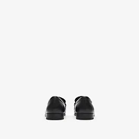 Leather Opal Loafers in Black - Women | Burberry® Official