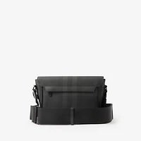 Small Wright Bag in Charcoal - Men, Canvas | Burberry® Official