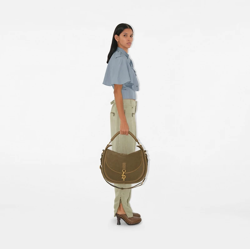 B Clip Messenger Bag in Sweep - Women