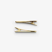 Logo Hair Clips in Gold | Burberry® Official