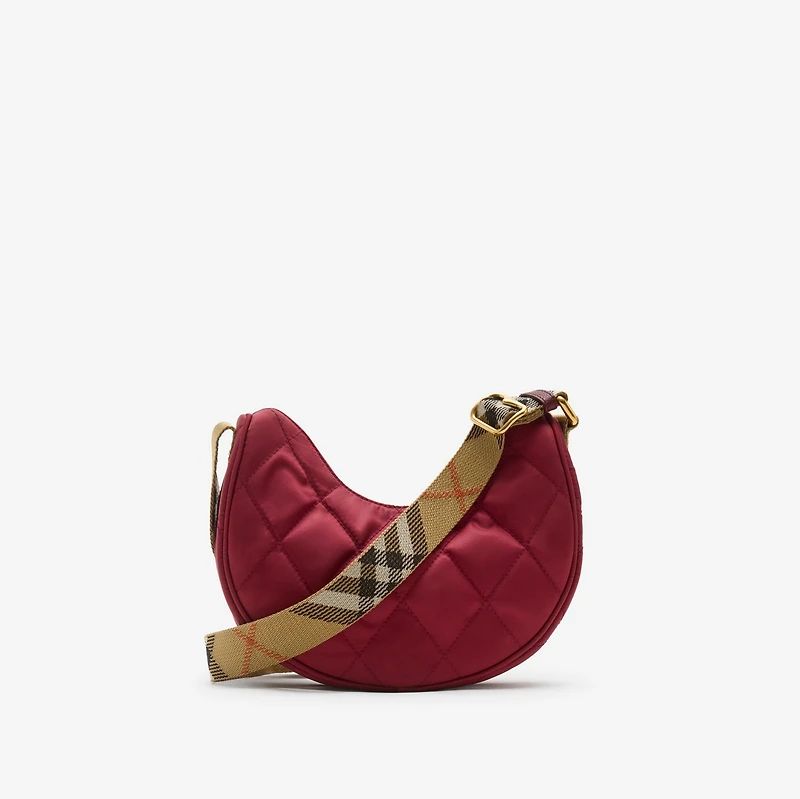 Horseshoe Crossbody Bag in Cherry red - Women, Nylon | Burberry® Official