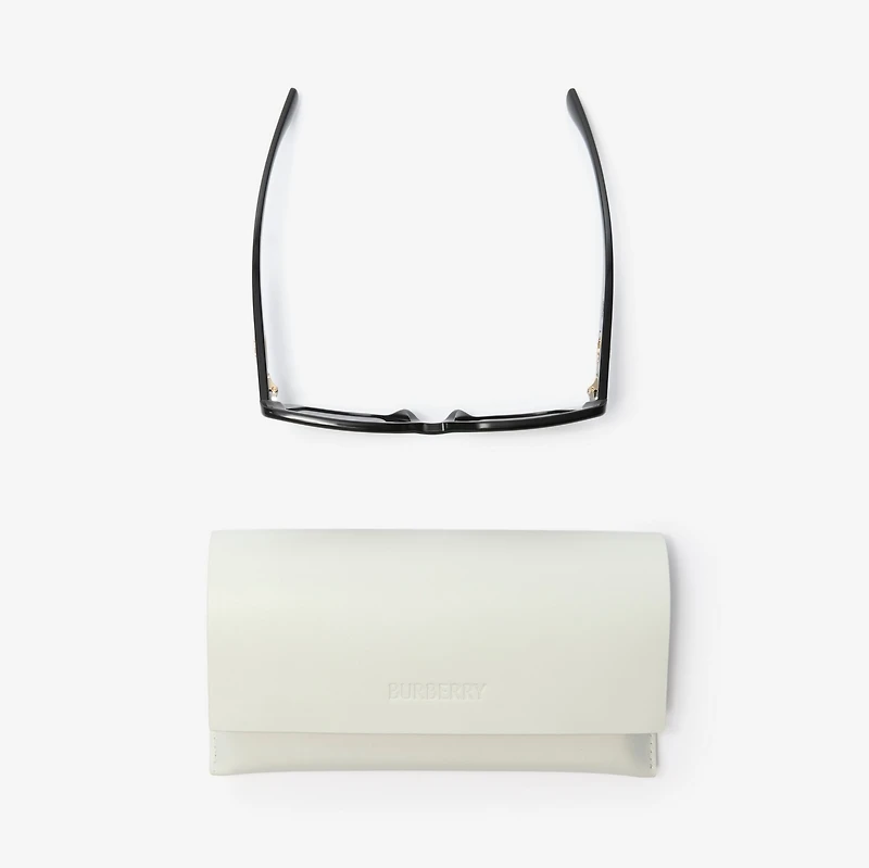 EKD Square Sunglasses in Black - Women | Burberry® Official