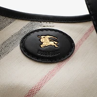 Medium Highlands Tote in Soap - Women, Cotton, Linen | Burberry® Official