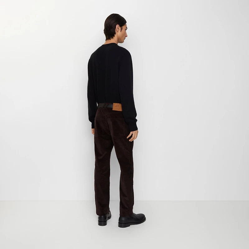 Corduroy Trousers in Clove brown - Men | Burberry® Official