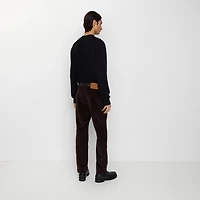 Corduroy Trousers in Clove brown - Men | Burberry® Official
