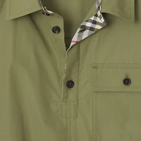 Cotton Shirt Dress in Wreath - Women | Burberry® Official