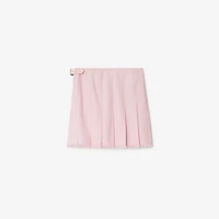 Wool Kilt in Cameo - Women | Burberry® Official