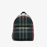 Check Backpack in Navy/grey - Men | Burberry® Official