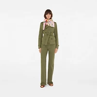 Highgrove Cascading Flowers Silk Scarf in Pink | Burberry® Official