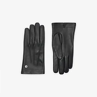 Leather Gloves in Black - Men | Burberry® Official