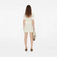Silk Top in Cotton - Women | Burberry® Official