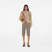 B Clip Shoulder Bag in Hebden - Women, Leather | Burberry® Official