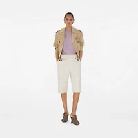 Festival Cotton T-shirt in Wisteria - Women | Burberry® Official