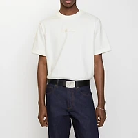 Reversible Engraved Check Belt in Black/charcoal grey - Men | Burberry® Official