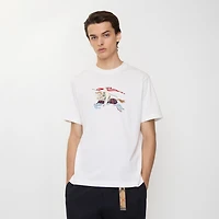 EKD Cotton T-shirt in Chalk white - Men | Burberry® Official