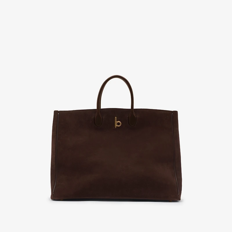 Large Rocking Horse Tote​ in Dark brown - Women | Burberry® Official