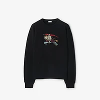EKD​ Cotton Sweatshirt in Black - Men | Burberry® Official