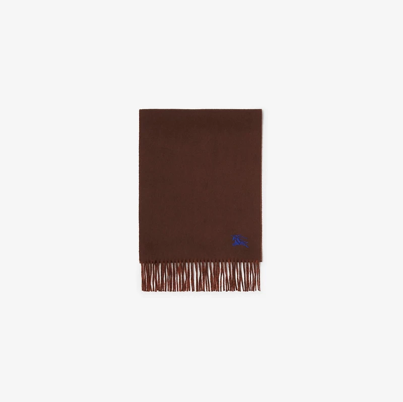 Reversible Cashmere Scarf in Treacle/brick | Burberry® Official