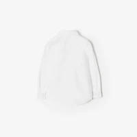 Cotton Oxford Shirt in White | Burberry® Official