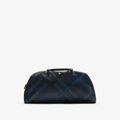 Extra Large Highlands Bowling Bag​ in Storm blue - Men | Burberry® Official