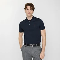 Cotton Polo Shirt in Navy - Men | Burberry® Official