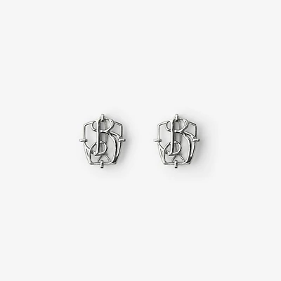 B Charm Hair Clips in Palladio | Burberry® Official