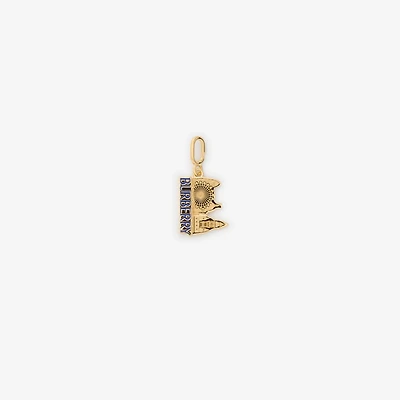 London Skyline Charm​ in Gold/blue - Women | Burberry® Official