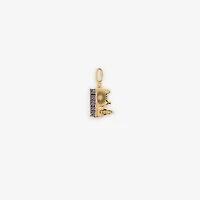 London Skyline Charm​ in Gold/blue - Women | Burberry® Official