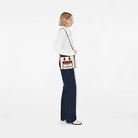 Mini Freya Tote in Natural/tan - Women, Canvas | Burberry® Official