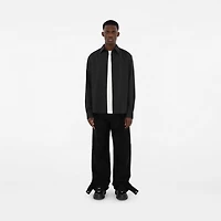Stretch Wool Shirt in Brisk - Men | Burberry® Official