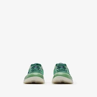 Matrix Sport Sneakers​ in Cosmos green - Men | Burberry® Official