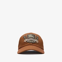 EKD Crest Gabardine Baseball Cap in Ginger brown - Men | Burberry® Official