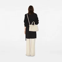 Small Cotswolds Tote in Soap beige - Women, Leather | Burberry® Official