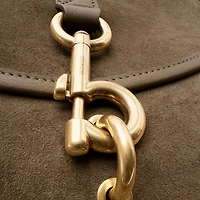 Small B Clip Messenger Bag in Sweep - Women, Leather | Burberry® Official