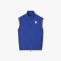 Nylon Gilet in Knight blue - Men | Burberry® Official