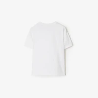 London Guard Cotton T-shirt in White | Burberry® Official