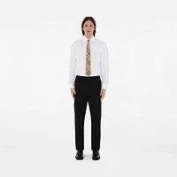 Check Silk Tie in Archive beige - Men | Burberry® Official