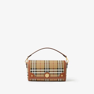 Top Handle Note Bag in Briar brown - Women | Burberry® Official