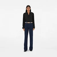 Check B Buckle Belt in Sand - Women | Burberry® Official