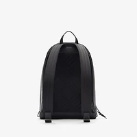 City Check Zip Backpack in Iron grey - Men, Technical, Cotton | Burberry® Official