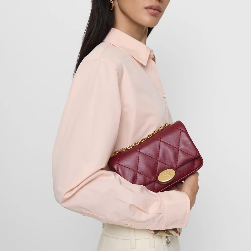 Strand Clutch in Punnet - Women, Leather | Burberry® Official