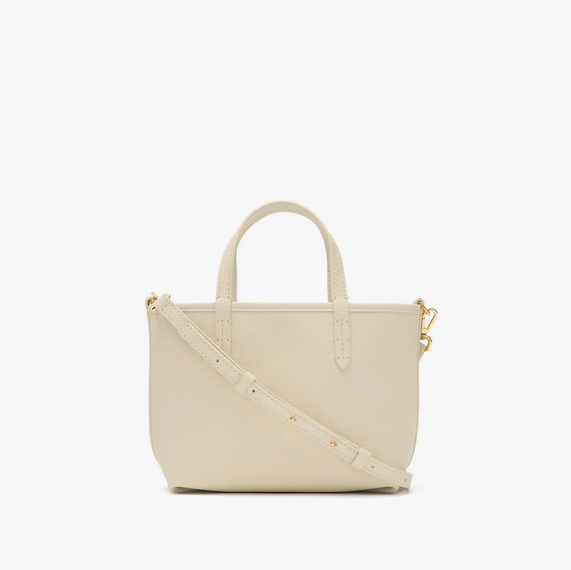 Mini Reversible Bloomsbury Tote​ in Soap beige/light beige - Women | Burberry® Official