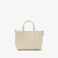 Mini Reversible Bloomsbury Tote​ in Soap beige/light beige - Women | Burberry® Official