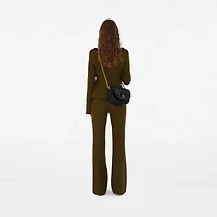 Quilted Rocking Horse Bag in Black/gold - Women | Burberry® Official