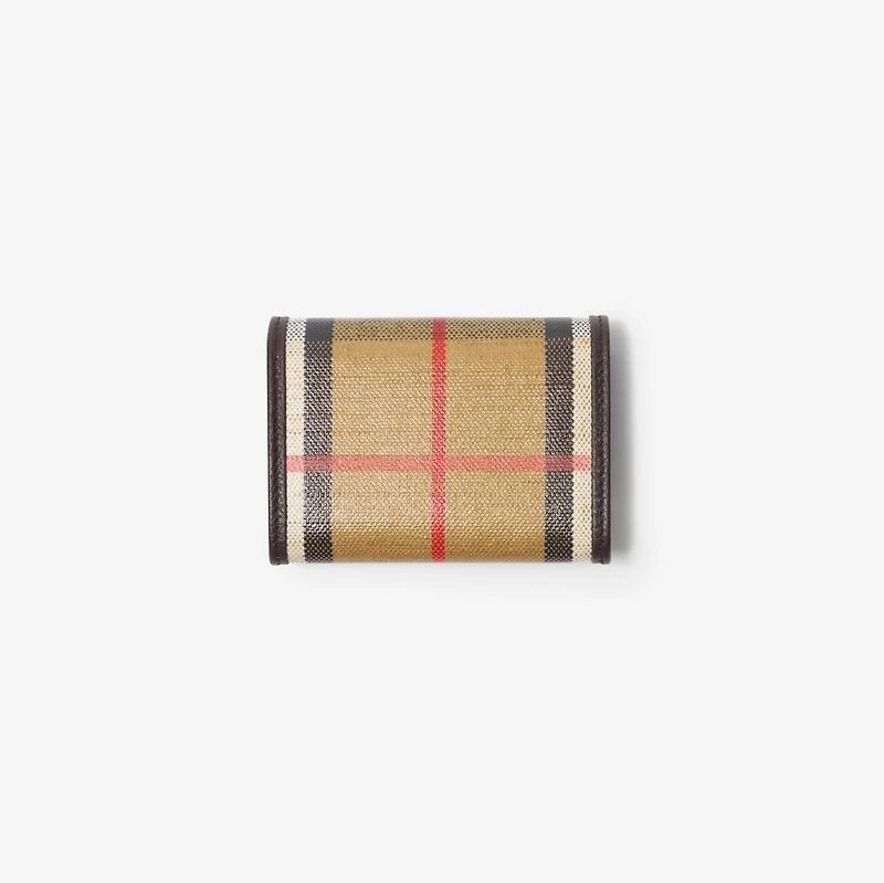Highlands Coin Wallet in Sand - Women | Burberry® Official