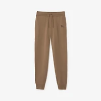 Wool Blend Track Pants in Camel - Women, Cashmere | Burberry® Official