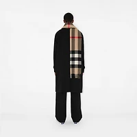 Check Cashmere Scarf in Archive beige | Burberry® Official