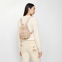 Mini Horseshoe Backpack​ in Teacup pink - Women | Burberry® Official