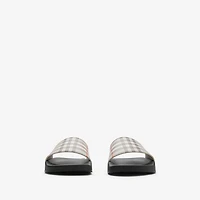 Check Slides in Safari - Women, Technical | Burberry® Official