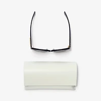 Heritage Round Sunglasses in Black - Women | Burberry® Official